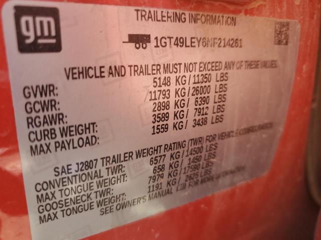 1GT49LEY6NF214261 GMC Sierra K2500 Heavy Duty