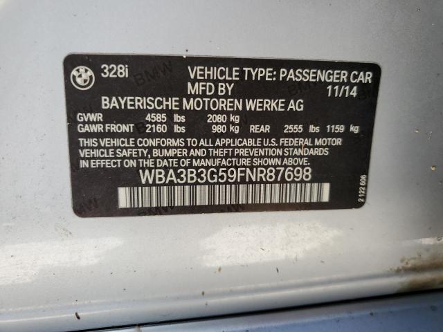 WBA3B3G59FNR87698 BMW 328 XI