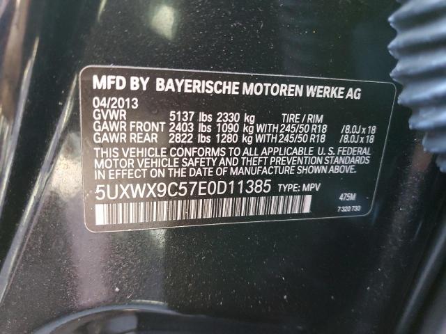 5UXWX9C57E0D11385 BMW X3 Xdrive28i