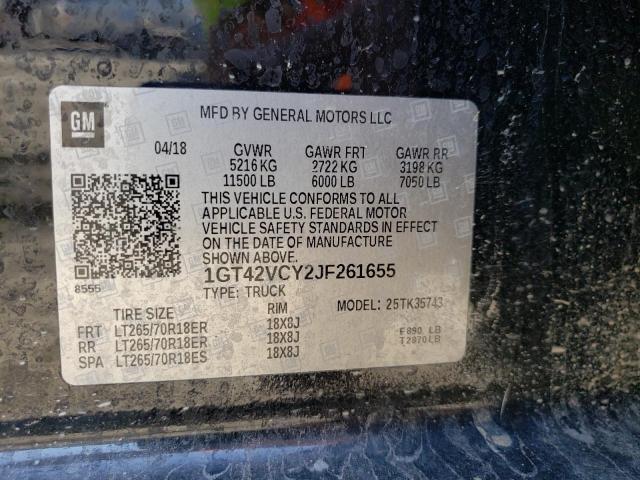 1GT42VCY2JF261655 GMC Sierra K3500