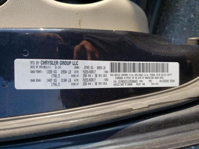 2C4RDGCG1ER390603 Dodge Grand Caravan Sxt