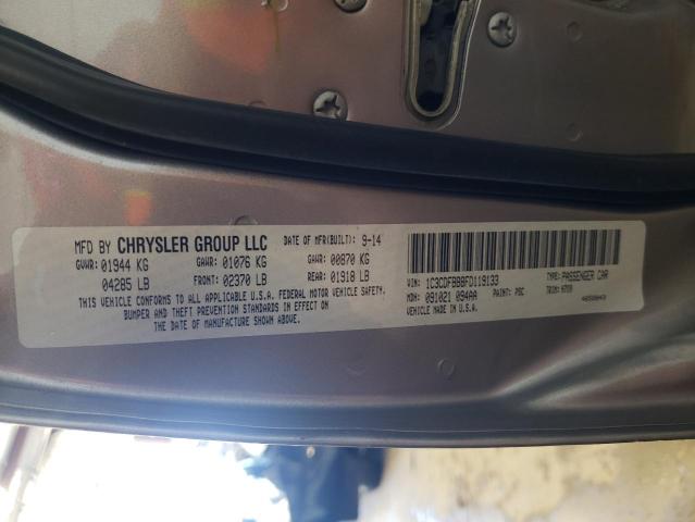 1C3CDFBB8FD119133 Dodge DART SXT
