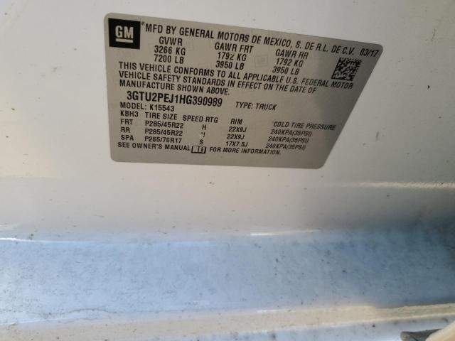 3GTU2PEJ1HG390989 GMC Sierra K1500 Denali