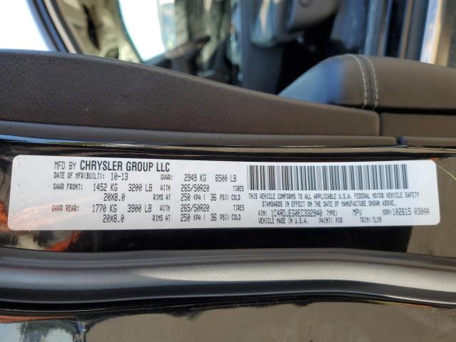 1C4RDJEG0EC332940 Dodge Durango Citadel