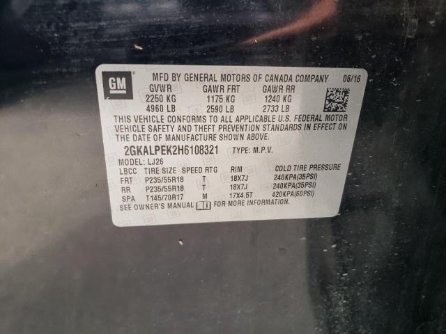 2GKALPEK2H6108321 GMC Terrain Slt