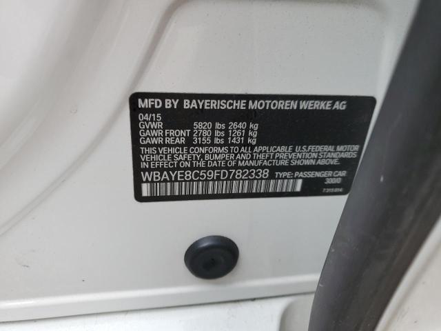WBAYE8C59FD782338 BMW 750 LI