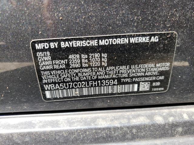 WBA5U7C02LFH13594 BMW M340I