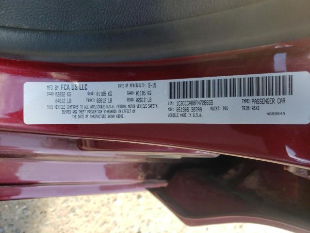 1C3CCCAB8FN728655 Chrysler 200 Limited