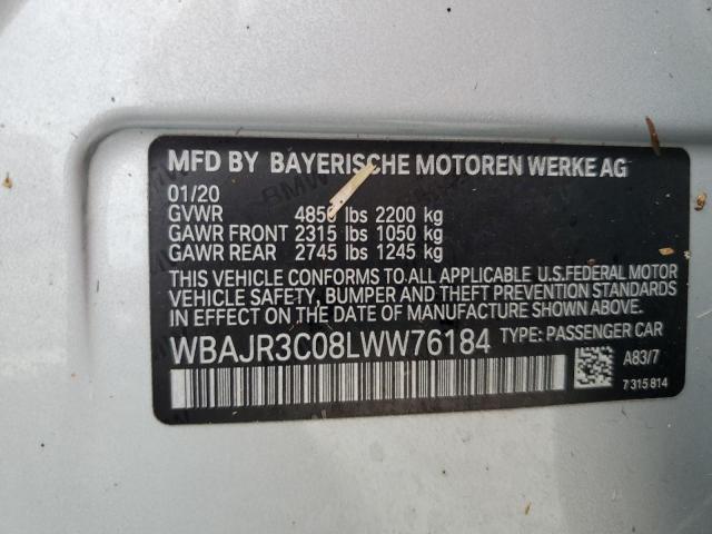 WBAJR3C08LWW76184 BMW 530 I