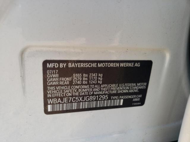 WBAJE7C5XJG891295 BMW 540 XI