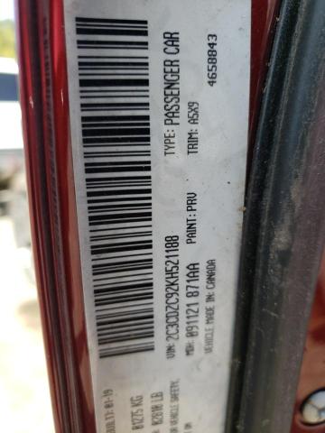 2C3CDZC92KH521188 Dodge Challenger Srt Hellcat