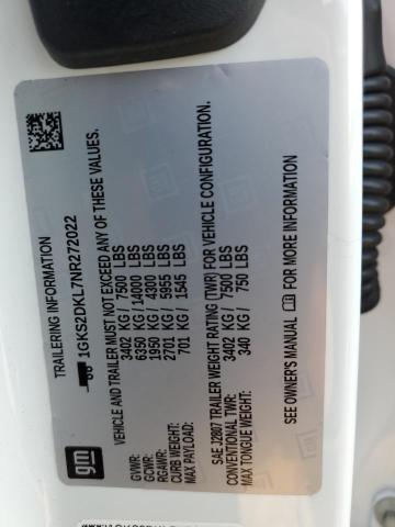 1GKS2DKL7NR272022 GMC YUKON DENALI