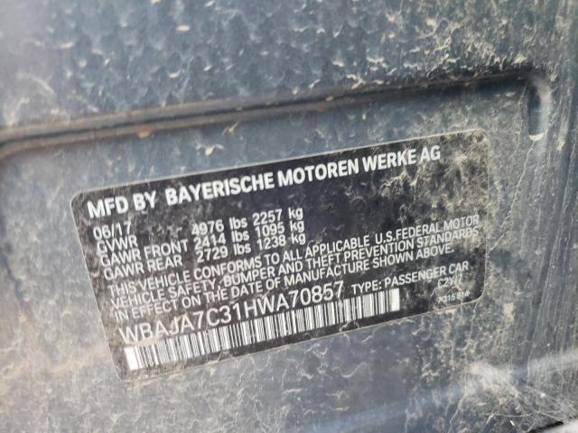 WBAJA7C31HWA70857 BMW 530 XI