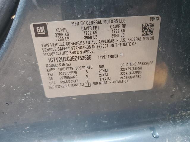 1GTV2UEC9EZ153635 GMC Sierra K1500 Sle