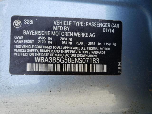 WBA3B5G58ENS07183 BMW 328 Xi Sulev