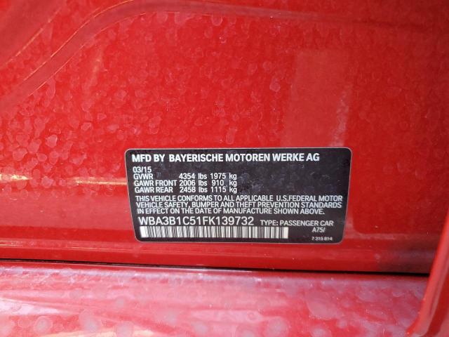 WBA3B1C51FK139732 BMW 320 I