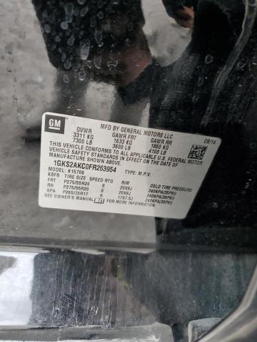 1GKS2AKC0FR263954 GMC YUKON SLE