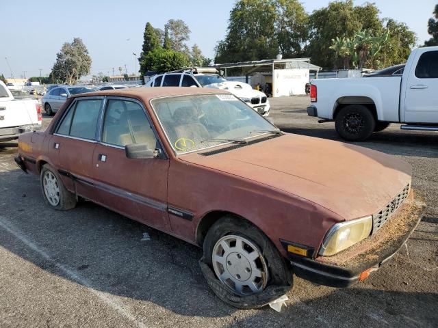 VF3BA82F0JS424196, 1988 Peugeot 505 Gls on Copart