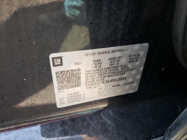 1GKS2CKJ3JR113534 GMC YUKON DENALI