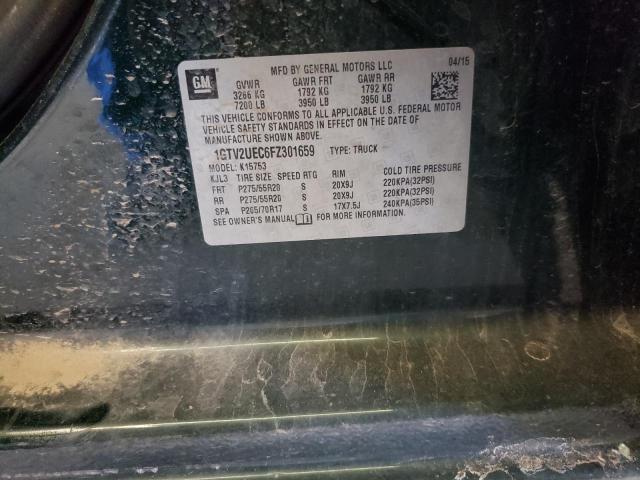 1GTV2UEC6FZ301659 GMC Sierra K1500 Sle