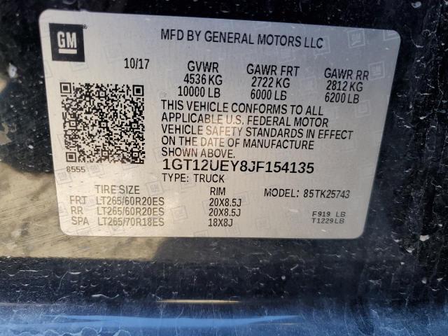 1GT12UEY8JF154135 GMC Sierra K2500 Denali