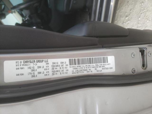 1C4RDJDG0EC556646 Dodge DURANGO LIMITED