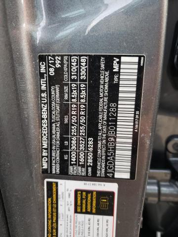 4JGDA5HB9JB011288 Mercedes-Benz Gle 350 4matic