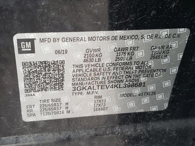 3GKALTEV4KL398681 GMC Terrain Sle