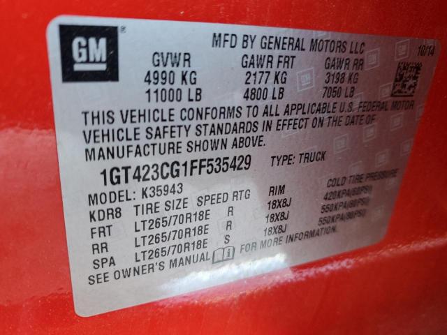 1GT423CG1FF535429 GMC Sierra K3500 Slt