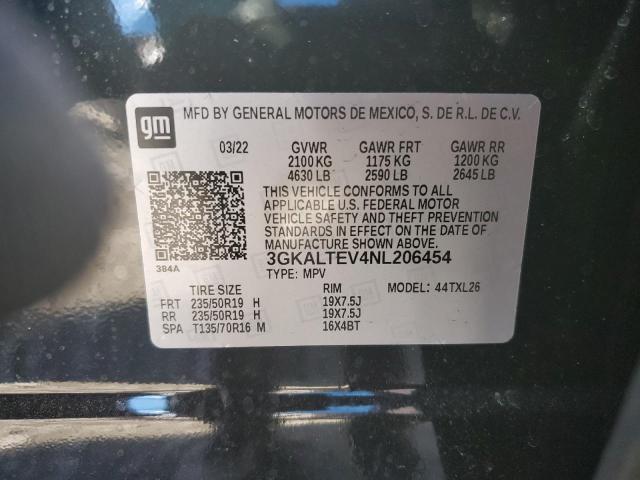 3GKALTEV4NL206454 GMC Terrain Sle