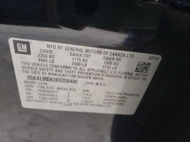 2GKALMEK0E6258406 GMC Terrain Sle