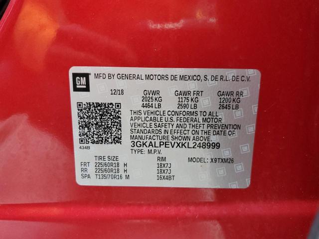 3GKALPEVXKL248999 GMC Terrain Slt