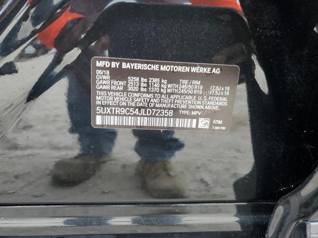 5UXTR9C54JLD72358 BMW X3 Xdrive30i
