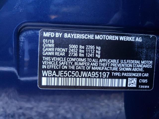 WBAJE5C50JWA95197 BMW 540 I