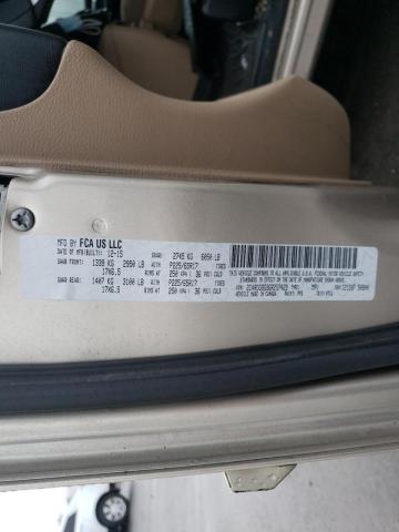 2C4RDGBG9GR257429 Dodge Grand Caravan Se