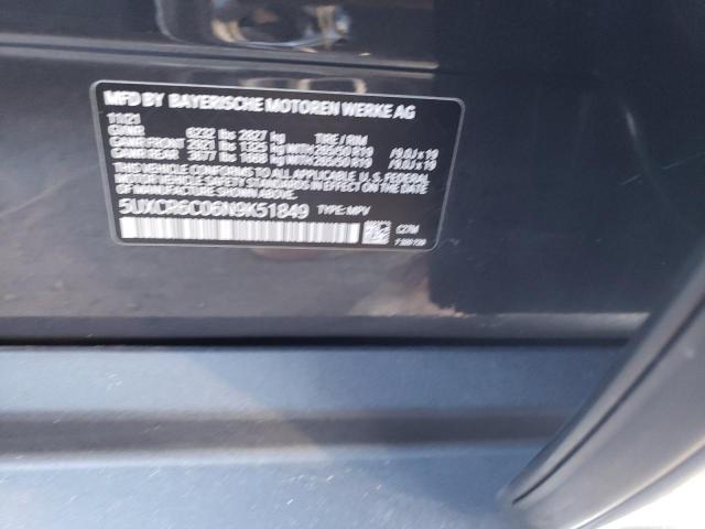 5UXCR6C06N9K51849 BMW X5 Xdrive40i