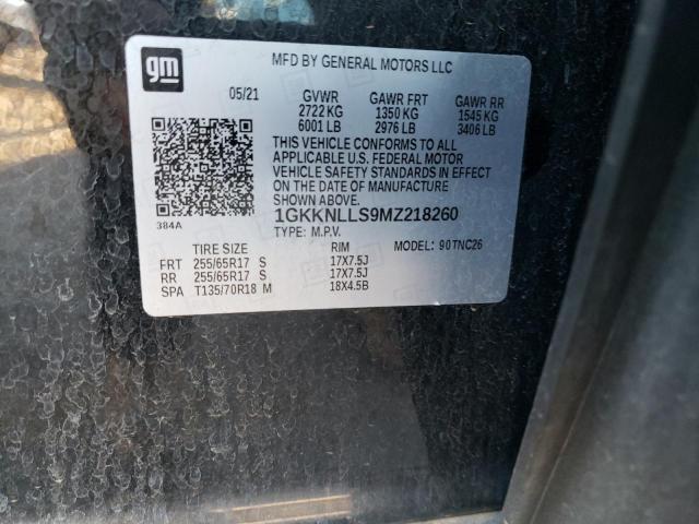 1GKKNLLS9MZ218260 GMC Acadia At4