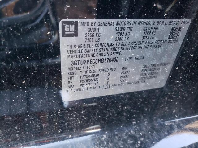 3GTU2PEC0HG178490 GMC Sierra K1500 Denali