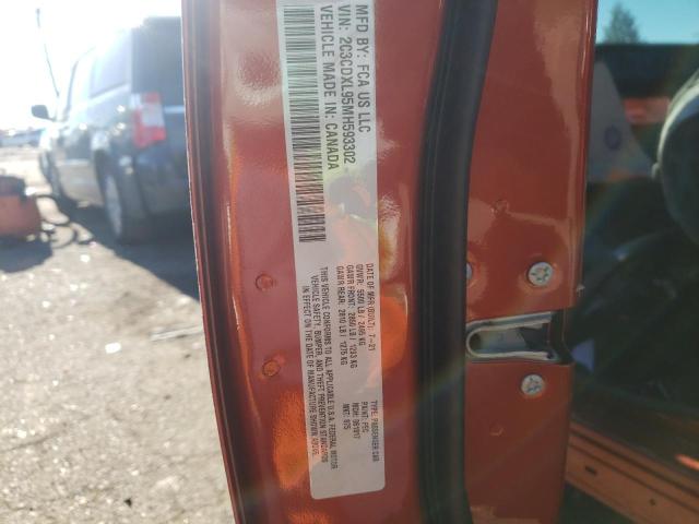 2C3CDXL95MH593302 Dodge Charger Srt Hellcat