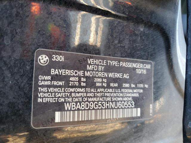 WBA8D9G53HNU60553 BMW 330 XI