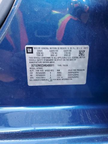3GTU2NEC5HG406911 GMC Sierra K1500 Slt