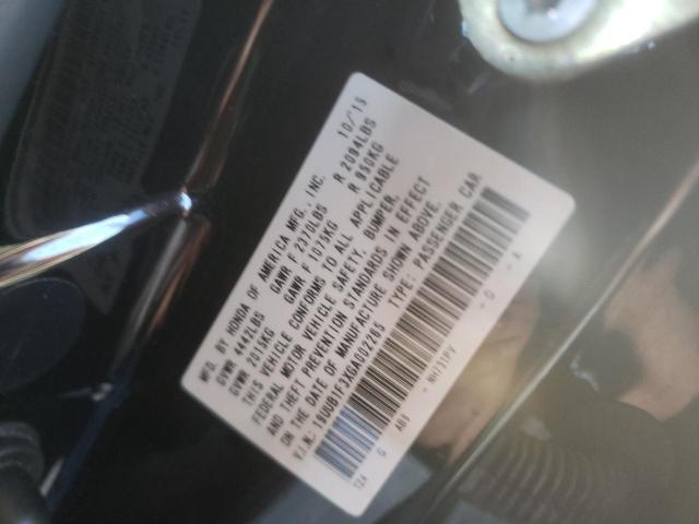 19UUB1F3XGA002265 Acura TLX