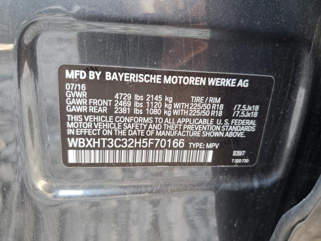 WBXHT3C32H5F70166 BMW X1 Xdrive28i