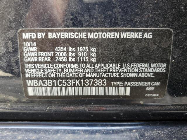 WBA3B1C53FK137383 BMW 320 I