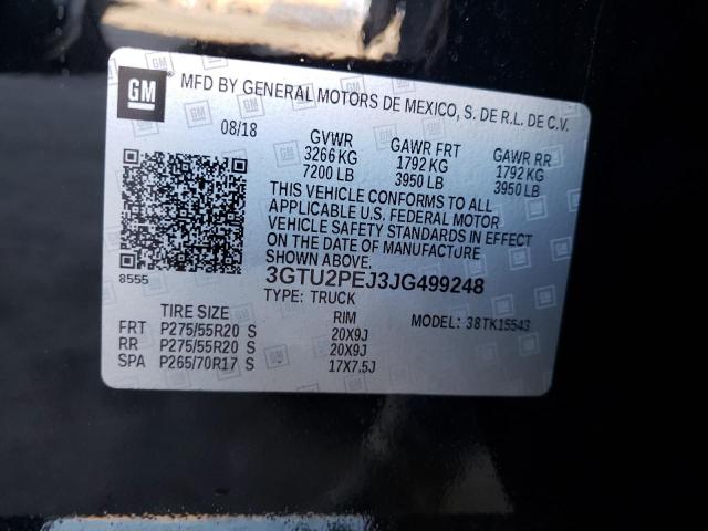 3GTU2PEJ3JG499248 GMC Sierra K1500 Denali