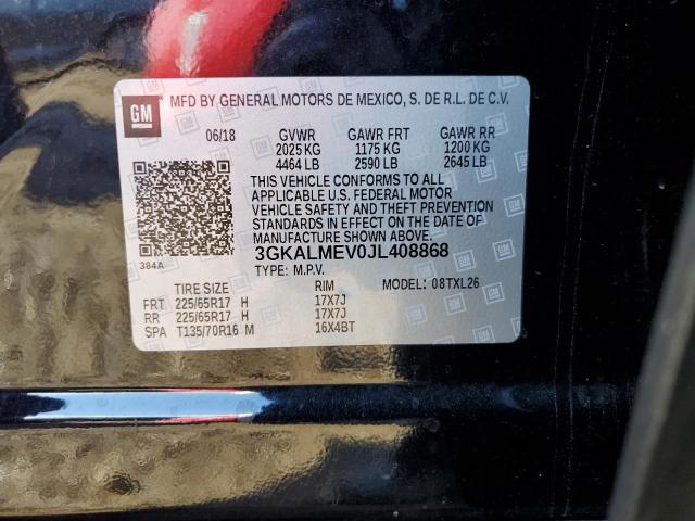 3GKALMEV0JL408868 GMC Terrain Sle