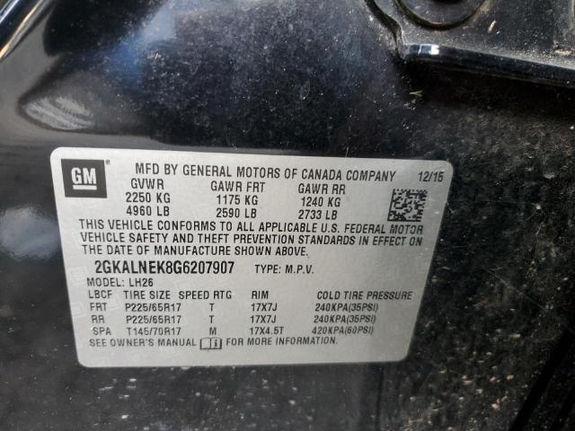 2GKALNEK8G6207907 GMC Terrain Sle