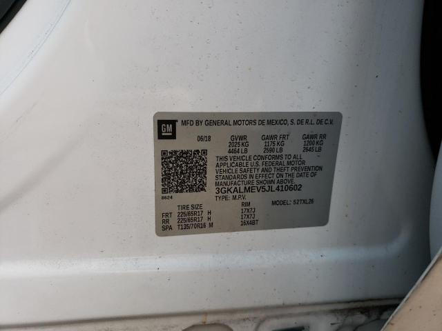 3GKALMEV5JL410602 GMC Terrain Sle