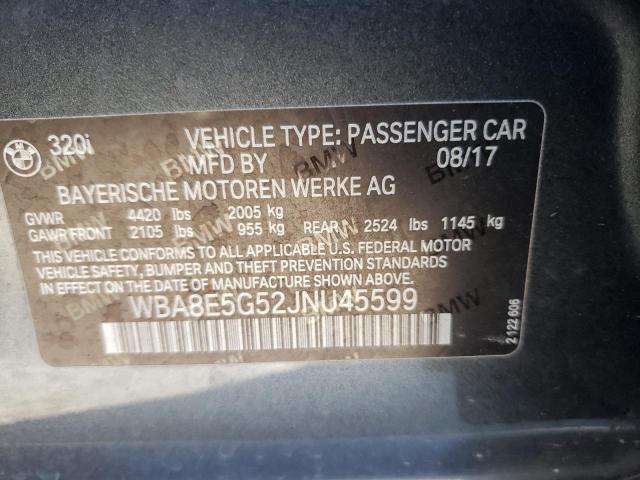 WBA8E5G52JNU45599 BMW 320 XI