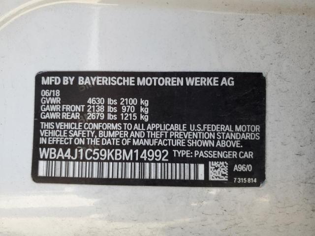 WBA4J1C59KBM14992 BMW 430i Gran Coupe